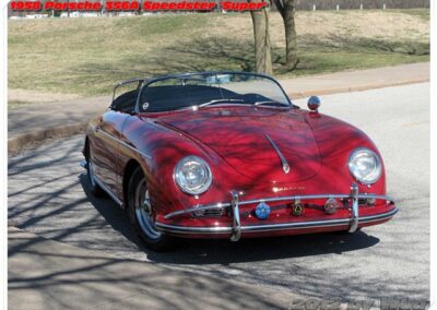 Image of restored Porsche Speedster by John L. Wood