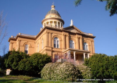 image Placer County Courthouse, Auburn CA by John L. Wood