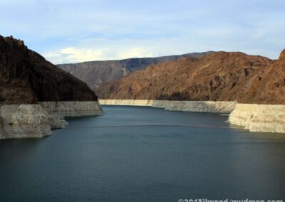 Image of Lake Mead from Hoover Dam by John L. Wood
