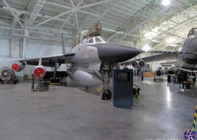 Image of record breaking USAF B-58 Hustler at the SAC Aerospace Museum Nebraska by John L. Wood
