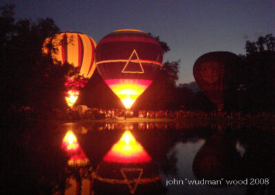 Image of Pink Floyd Balloon at Centralia Balloonfest by John L. Wood