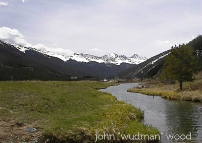Image Colorado River from Eastbound Amtrak California Zephyr by John L. Wood