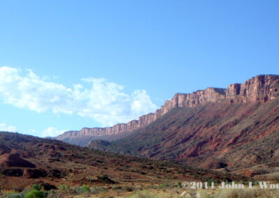 Image of Red Cliffs near Uta 128 by John L. Wood