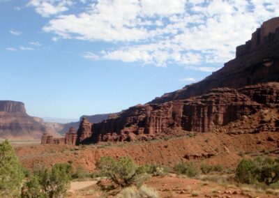 Image from the base of Fisher Towers UT by John L. Wood